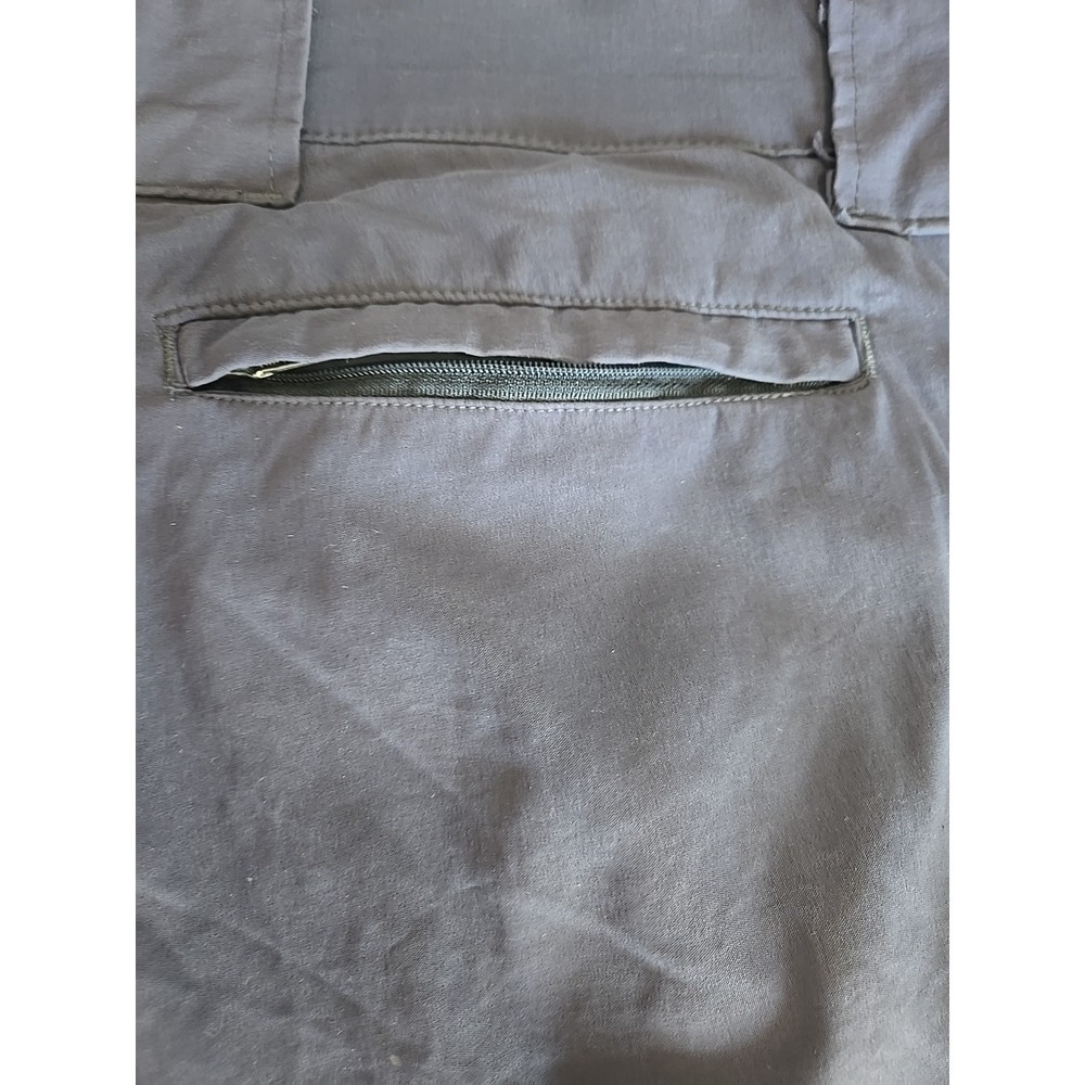 Eddie Bauer Rainier Shorts Men's 36 Blue Hiking Cargo Travex Stretch Tech 10" - Picture 10 of 12